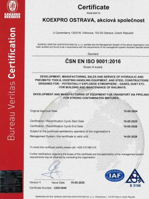 Certifikát