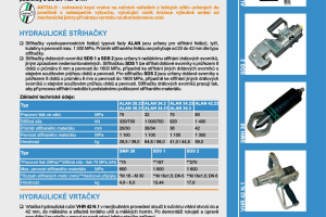 Nářadí hydraulické - POVRCH